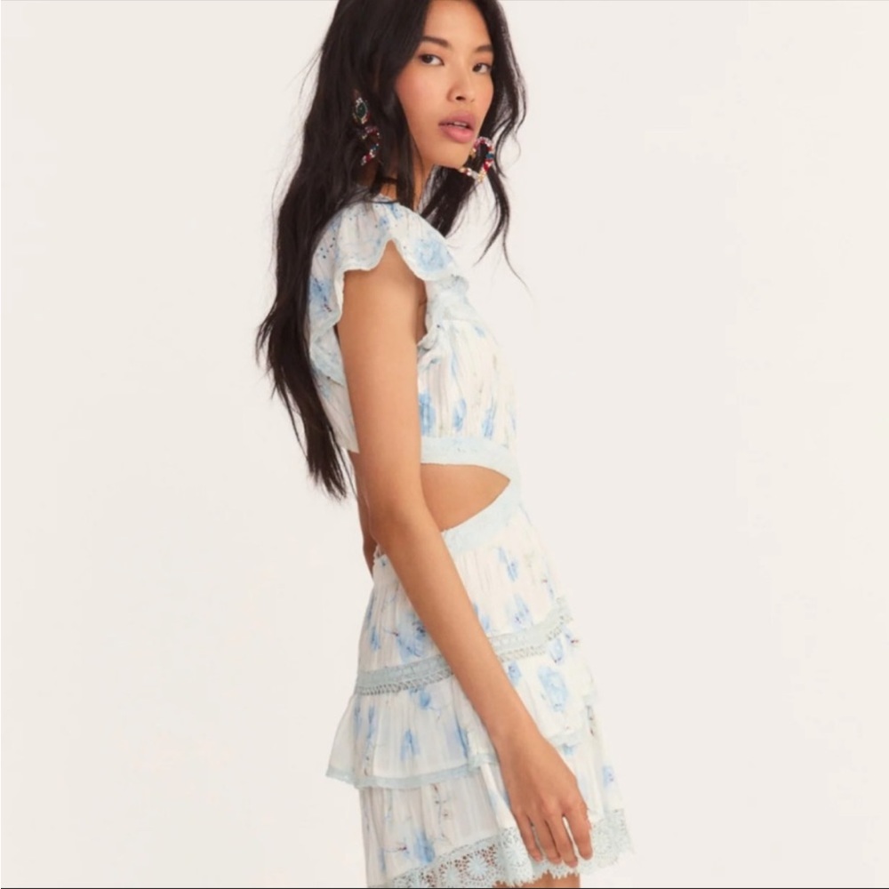 SOLD!!!!!! NWTGS LoveShackFancy Audrina Mini Dress - Picture 8 of 14